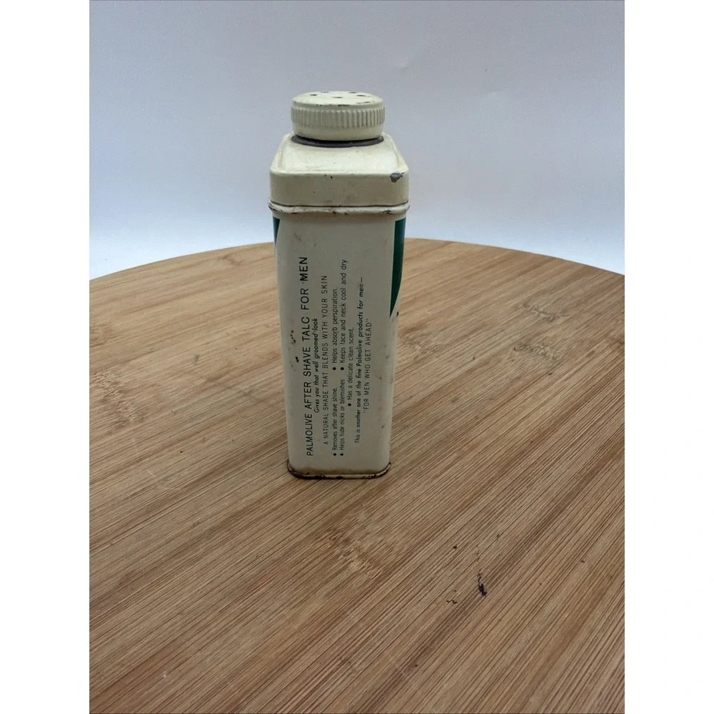 VINTAGE PALMOLIVE AFTER SHAVE TALC Mostly FULL CAN‎ CIRCA 1950'S
